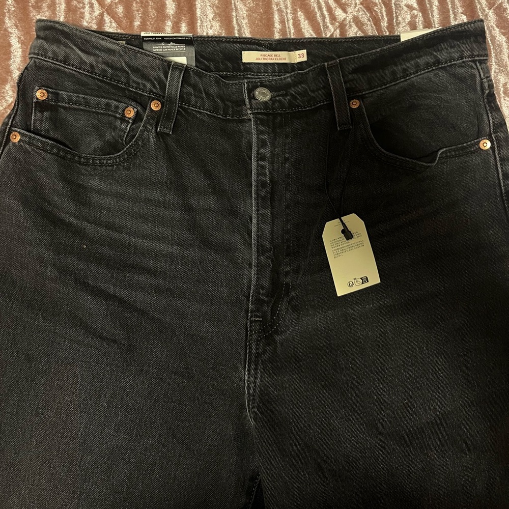 Levi's Black Denim Jeans